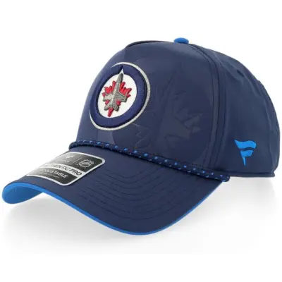 Fanatics - NHL Blå adjustable Keps - Winnipeg Jets Draft 1 Navy/ Blue A-Frame Adjustable @ Hatstore