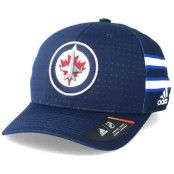 Keps Winnipeg Jets Locker Room Structured Navy Flexfit - Adidas
