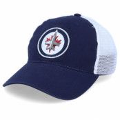 Keps Winnipeg Jets Value Core Unstructured Navy/White Trucker - Fanatics - Blå Trucker