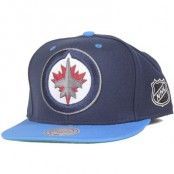 Mitchell & Ness - Winnipeg Jets XL Logo 2 Tone Snapback