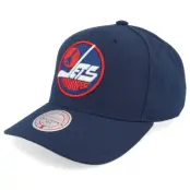 Mitchell&Ness - NHL Blå adjustable Keps - Winnipeg Jets Team Ground 2.0 Pro Navy Adjustable @ Hatstore