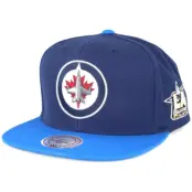 Mitchell&Ness - NHL Blå snapback Keps - Winnipeg Jets NHL 2017 ASG 2T Snapback @ Hatstore