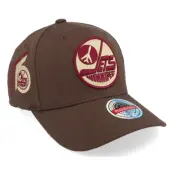 Mitchell&Ness - NHL Brun adjustable Keps - Hatstore Exclusive x Winnipeg Jets Anniversary Logo Brown Adjustable @ Hatstore