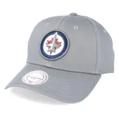 Mitchell&Ness - NHL Grå adjustable Keps - Winnipeg Jets Team Logo Cotton Low Pro Grey Adjustable @ Hatstore
