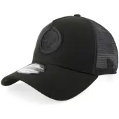New Era - NHL Svart trucker Keps - Hatstore Exclusive x Winnipeg Jets 9FORTY Black A-frame Trucker @ Hatstore