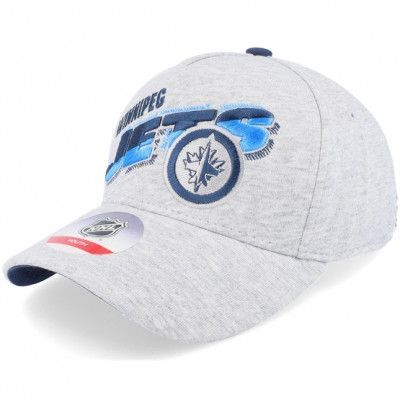 Outerstuff - NHL Grå adjustable Keps - Kids Winnipeg Jets Overload Heather Procurve Adjustable @ Hatstore