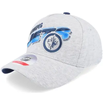Outerstuff - NHL Grå adjustable Keps - Kids Winnipeg Jets Overload Heather Procurve Adjustable @ Hatstore