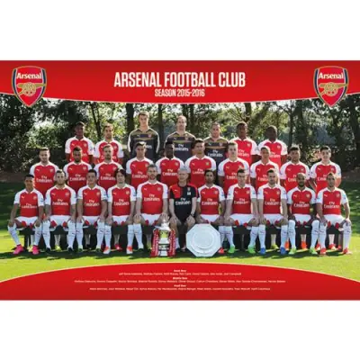 Arsenal Affisch Squad 17