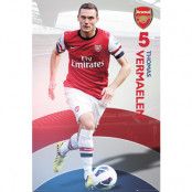 Arsenal Affisch Vermaelen 24