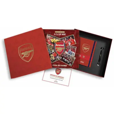 Arsenal Collectors Kalender Presentset 2022