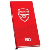 Arsenal Dagbok Slim 2025