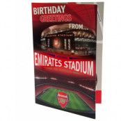 Arsenal Gratulationskort Stadium Pop-Up