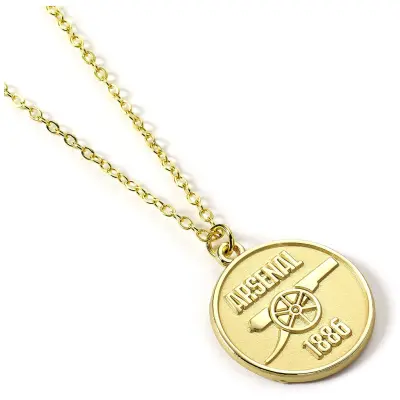 Arsenal Halsband Gold Finish Crest