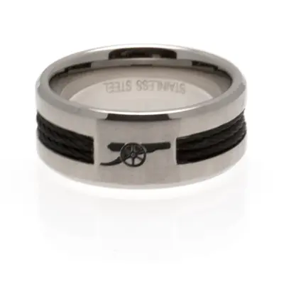 Arsenal Ring Med Svart Inlägg L