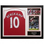 Arsenal Signerad Fotbollströja Dennis Bergkamp 2018