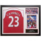 Arsenal Signerad Fotbollströja Sol Campbell
