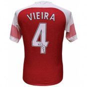 Arsenal Signerad Fotbollströja Vieira