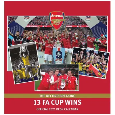 Arsenal Skrivbordskalender 2021