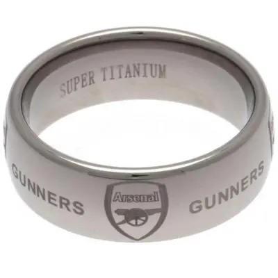 Arsenal Titanium Ring Small (58,8 mm)