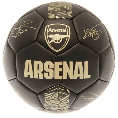 Arsenal Fotboll Signature Gold