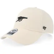 47 Brand - Football Beige adjustable Keps - Arsenal Mvp Natural Adjustable @ Hatstore