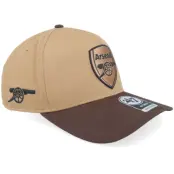 47 Brand - Football Beige adjustable Keps - Hatstore Exclusive x Arsenal Epl- Sure Shot 47 Mvp Dt Camel/Brown A-frame Adjustable @ Hatstore