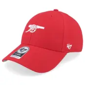 47 Brand - Football Röd adjustable Keps - Arsenal 47 Mvp Cap Red Adjustable @ Hatstore