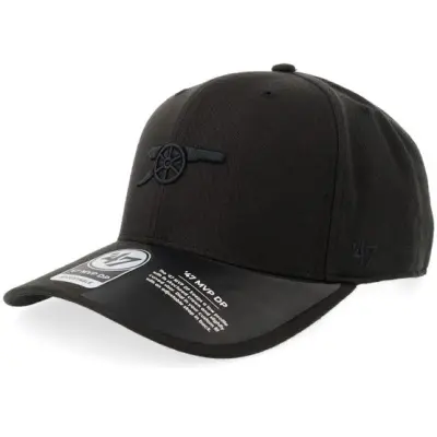 47 Brand - Football Svart adjustable Keps - Arsenal Cold Zone Mvp Black A-frame Adjustable @ Hatstore