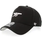 47 Brand - Football Svart adjustable Keps - Arsenal Mvp Black A-frame Adjustable @ Hatstore