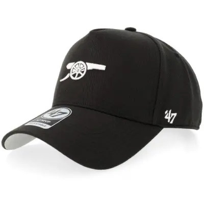 47 Brand - Football Svart adjustable Keps - Arsenal Mvp Black A-frame Adjustable @ Hatstore