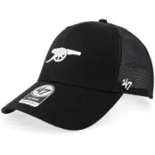 47 Brand - Football Svart trucker Keps - Arsenal Branson Black Trucker @ Hatstore
