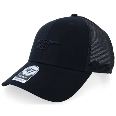 47 Brand - Football Svart trucker Keps - Arsenal Epl- Branson 47 Mvp Cap Black Trucker @ Hatstore