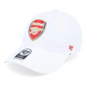 47 Brand - Football Vit adjustable Keps - Arsenal 47 Mvp Cap White Adjustable @ Hatstore