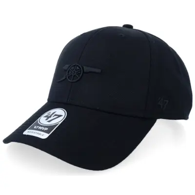 47 Brand - Svart adjustable Keps - Arsenal Epl- 47 Mvp Cap Black Adjustable @ Hatstore