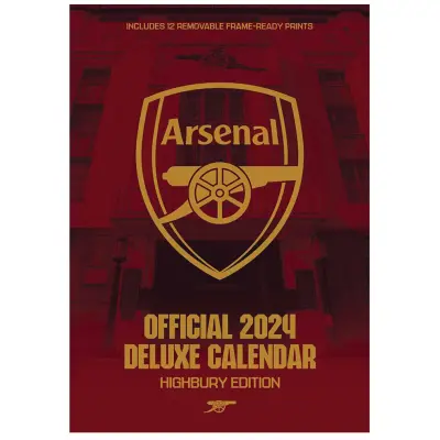 Arsenal Väggkalender Deluxe 2024
