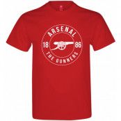 Arsenal T-shirt Gunners Röd L