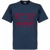 Arsenal T-shirt Highbury Home Coordinate Blå S