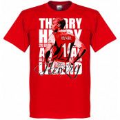 Arsenal T-shirt Legend Henry Legend Thierry Henry Röd XS