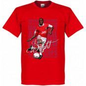 Arsenal T-shirt Legend Ian Wright Legend Röd XXXL