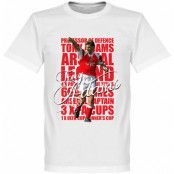 Arsenal T-shirt Legend Tony Adams Legend Vit XXL