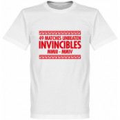 Arsenal T-shirt The Invincibles 49 Unbeaten Vit XS