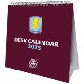 Aston Villa Skrivbordskalender 2025