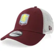 New Era - Football Röd trucker Keps - Aston Villa League 9FORTY Maroon/White Trucker @ Hatstore