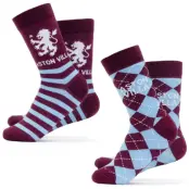 Aston Villa Strumpor Twin Pack