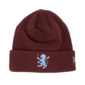 New Era - Football Röd cuff Beanie - Aston Villa Core Beanie Fbg Cuff @ Hatstore