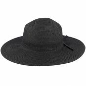 Sur la tête - Svart sunhat Hatt - Womens Brighton Black Sun Hat @ Hatstore