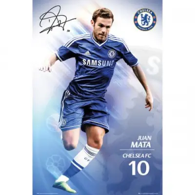 Chelsea Affisch Mata 30