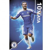 Chelsea affisch Mata 33
