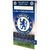 Chelsea Birthday Gratulationskort No 1 Fan
