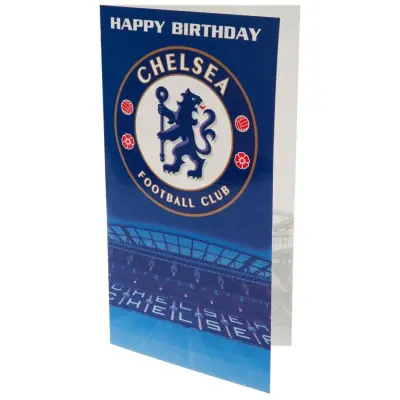 Chelsea Gratulationskort Logo